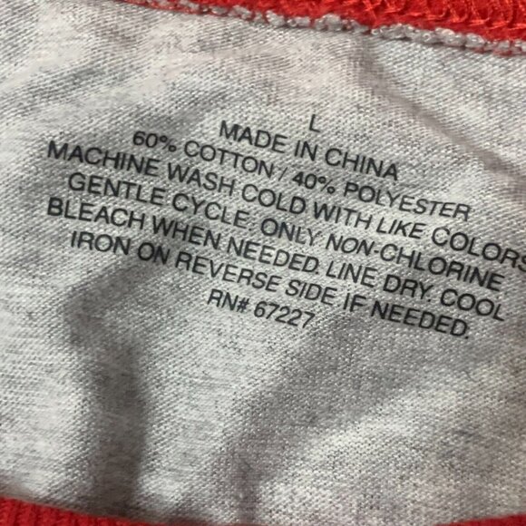 NWT Christmas Pajama Set Shirt Plaid Pant Lounge 2 Piece Red T-Shirt Truck Large - Picture 9 of 16